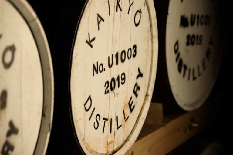 Kaikyo Distillery barrels